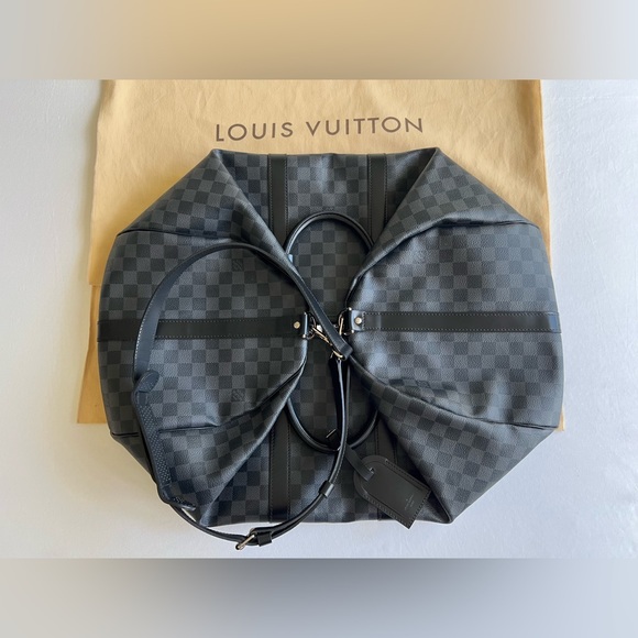 Louis Vuitton Keepall Bandoulier 55 Damier Graphite - Picture 2 of 14